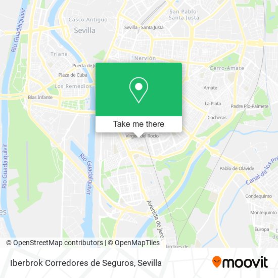 Iberbrok Corredores de Seguros map