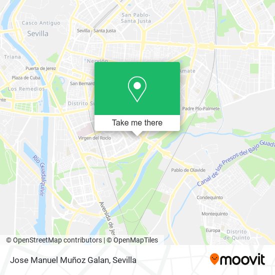 Jose Manuel Muñoz Galan map