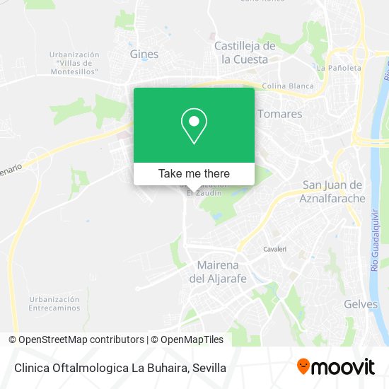 Clinica Oftalmologica La Buhaira map