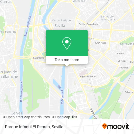 Parque Infantil El Recreo map