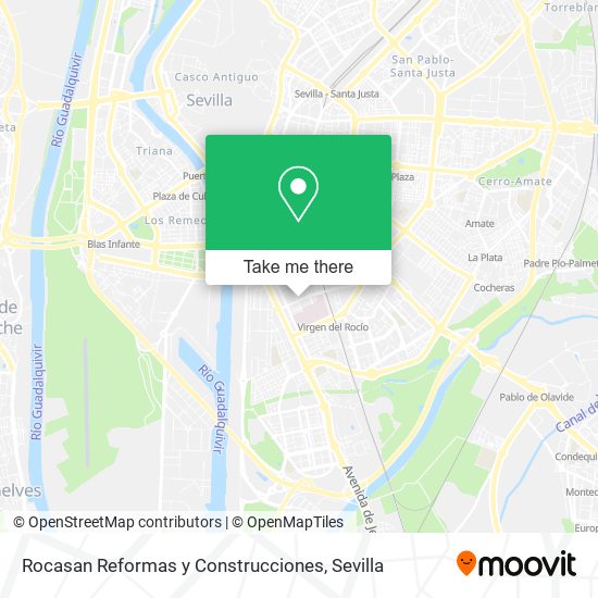 Rocasan Reformas y Construcciones map