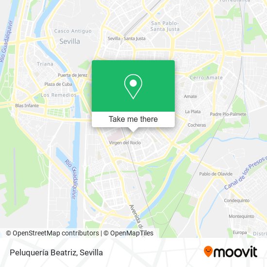 Peluquería Beatriz map