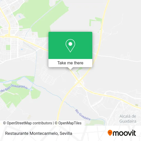 Restaurante Montecarmelo map