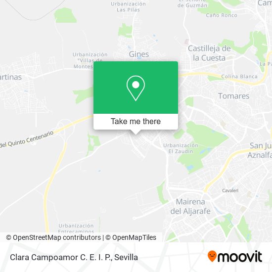 Clara Campoamor C. E. I. P. map