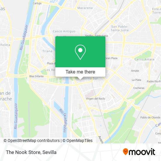 The Nook Store map