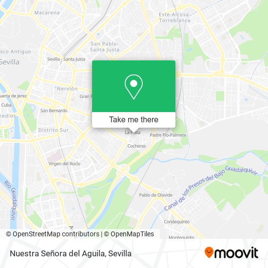 Nuestra Señora del Aguila map