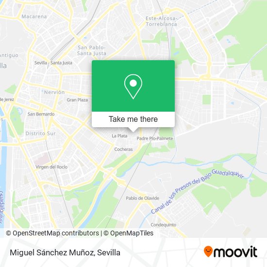 Miguel Sánchez Muñoz map