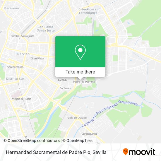 Hermandad Sacramental de Padre Pio map