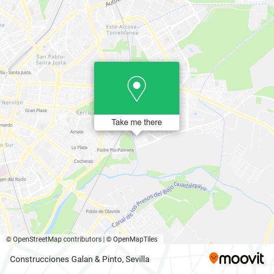 Construcciones Galan & Pinto map