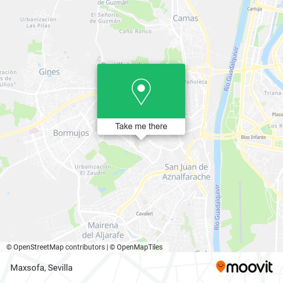 Maxsofa map