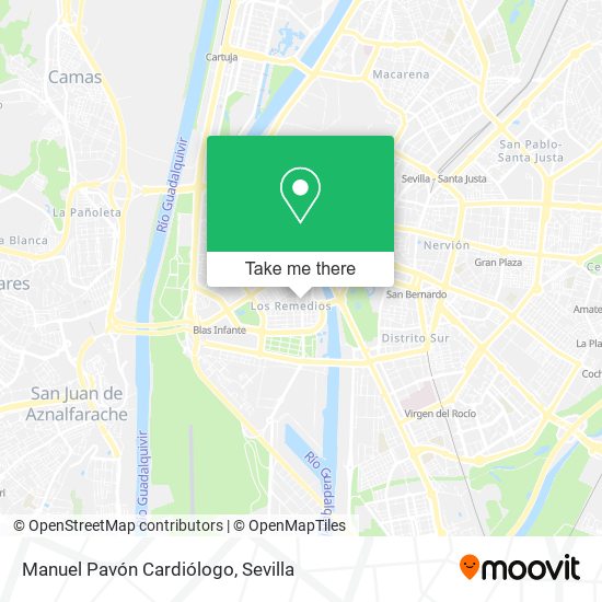Manuel Pavón Cardiólogo map