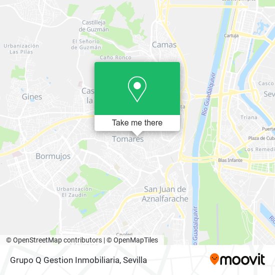 Grupo Q Gestion Inmobiliaria map