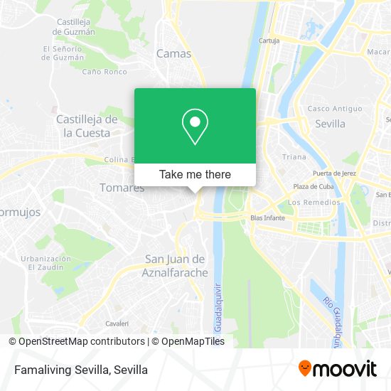 Famaliving Sevilla map