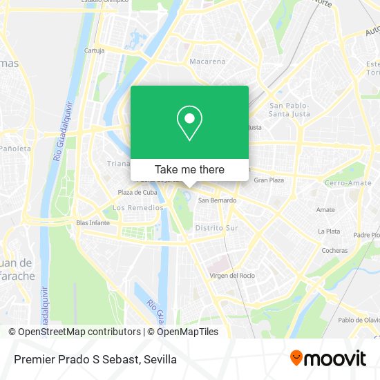 Premier Prado S Sebast map
