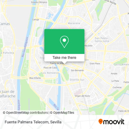 Fuente Palmera Telecom map