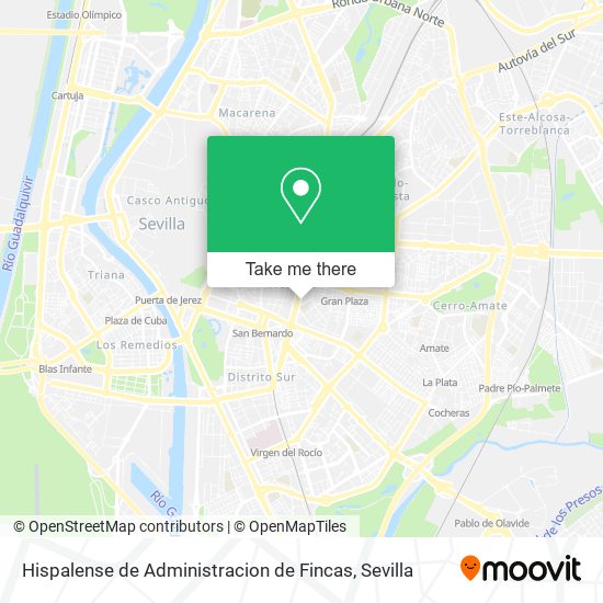 Hispalense de Administracion de Fincas map