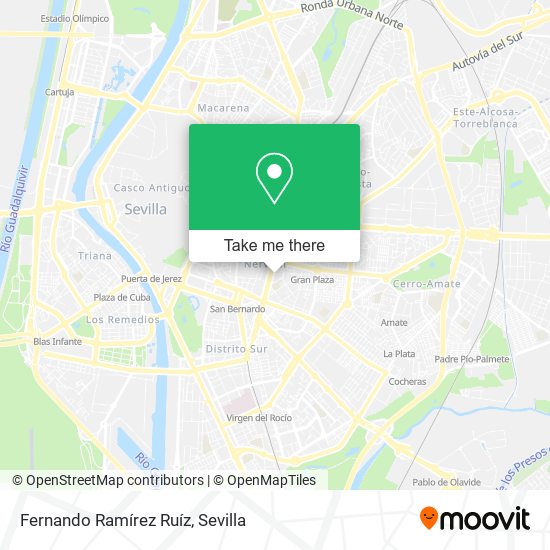 Fernando Ramírez Ruíz map