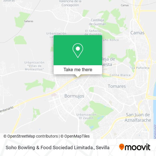 Soho Bowling & Food Sociedad Limitada. map