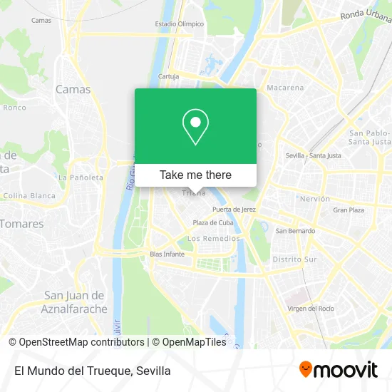 El Mundo del Trueque map