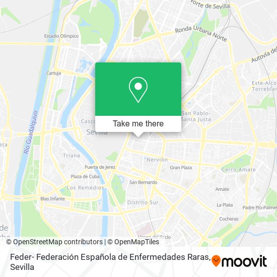 Feder- Federación Española de Enfermedades Raras map