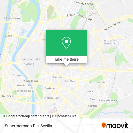 Supermercado Dia map