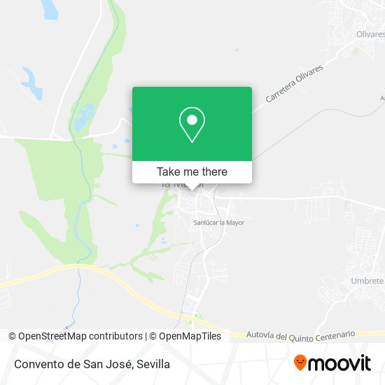 Convento de San José map