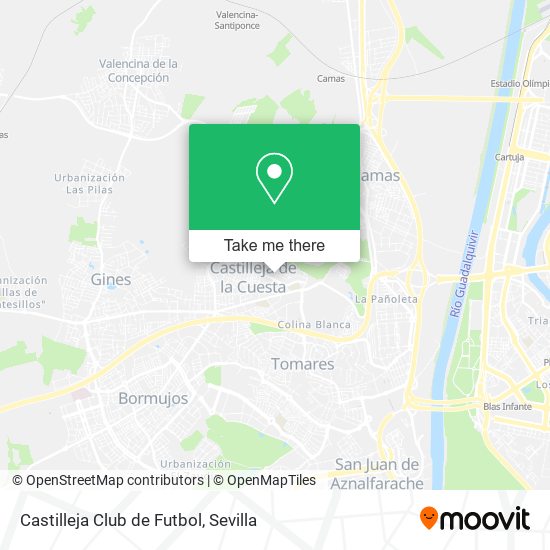 Castilleja Club de Futbol map