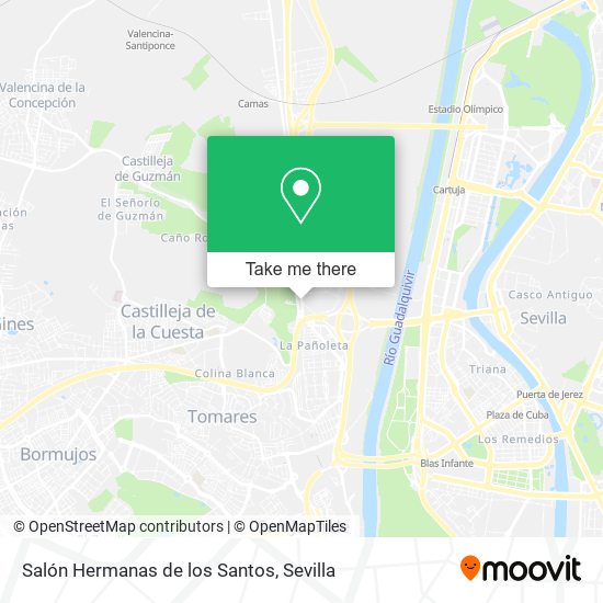 Salón Hermanas de los Santos map