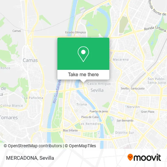 MERCADONA map