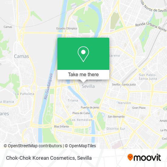Chok-Chok Korean Cosmetics map