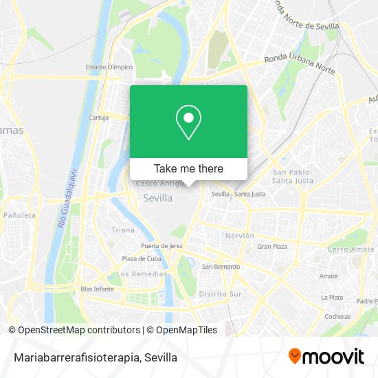 Mariabarrerafisioterapia map