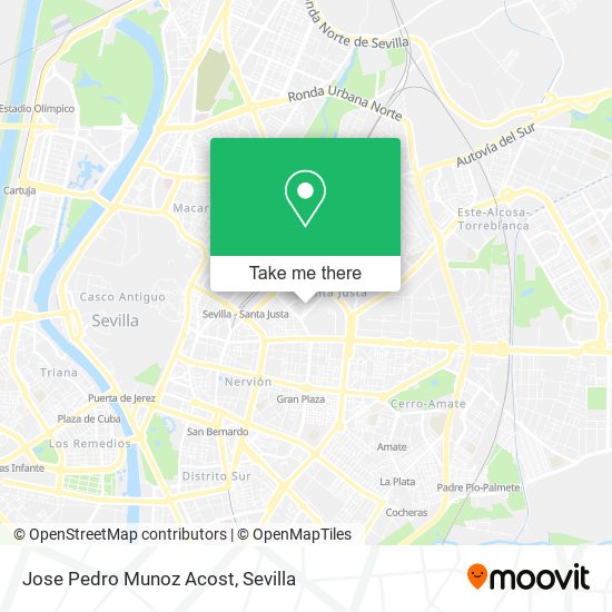 Jose Pedro Munoz Acost map