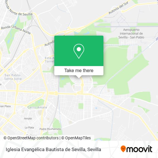 Iglesia Evangélica Bautista de Sevilla map