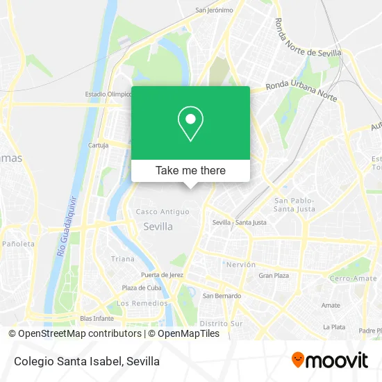 Colegio Santa Isabel map