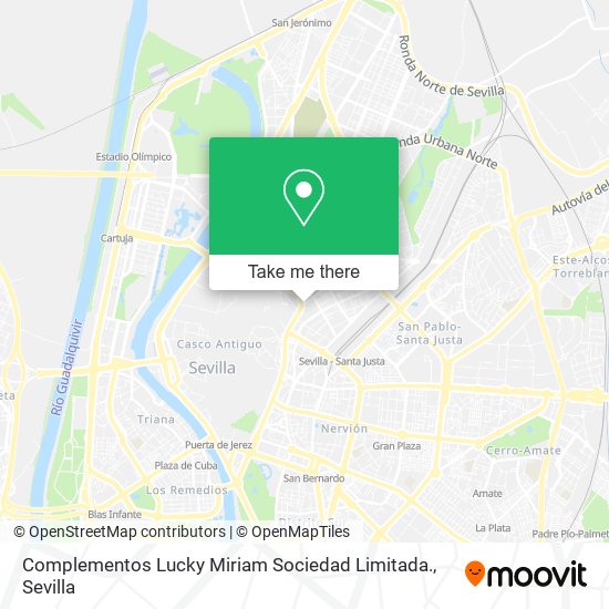 Complementos Lucky Miriam Sociedad Limitada. map
