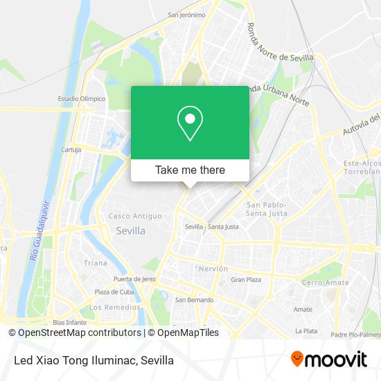 Led Xiao Tong Iluminac map