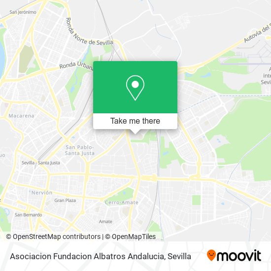 Asociacion Fundacion Albatros Andalucia map