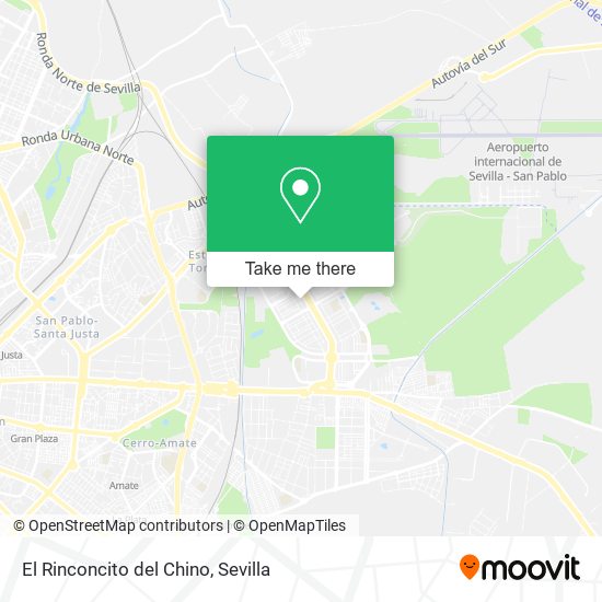 El Rinconcito del Chino map