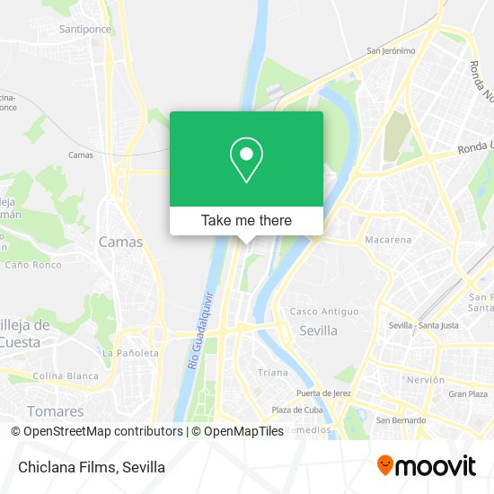 Chiclana Films map