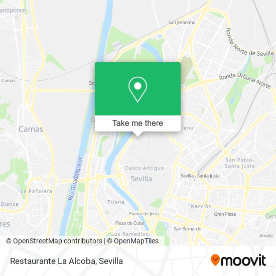 Restaurante La Alcoba map