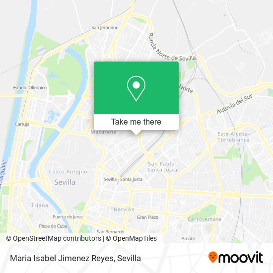 Maria Isabel Jimenez Reyes map