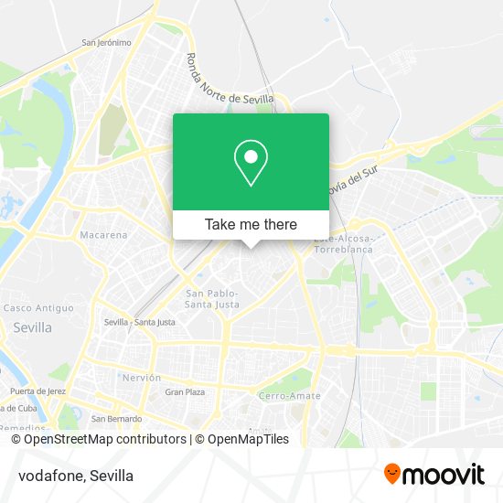 vodafone map