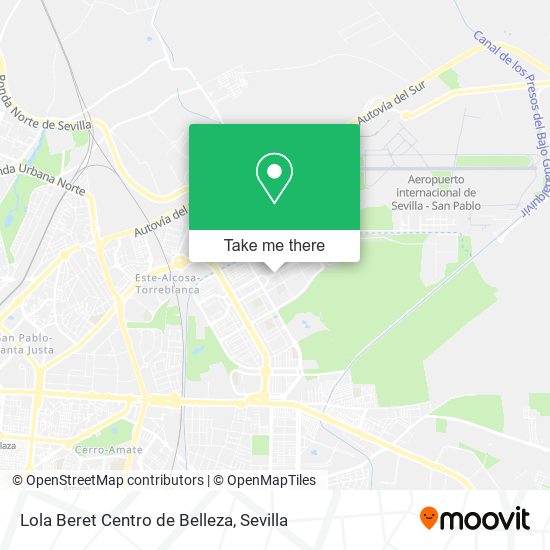 Lola Beret Centro de Belleza map