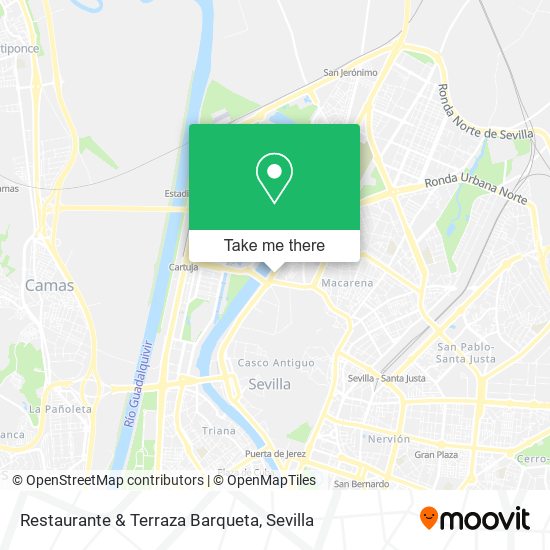 Restaurante & Terraza Barqueta map