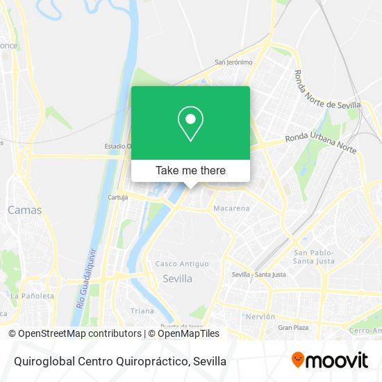 Quiroglobal Centro Quiropráctico map