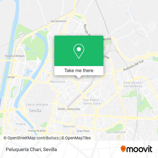 Peluquería Chari map