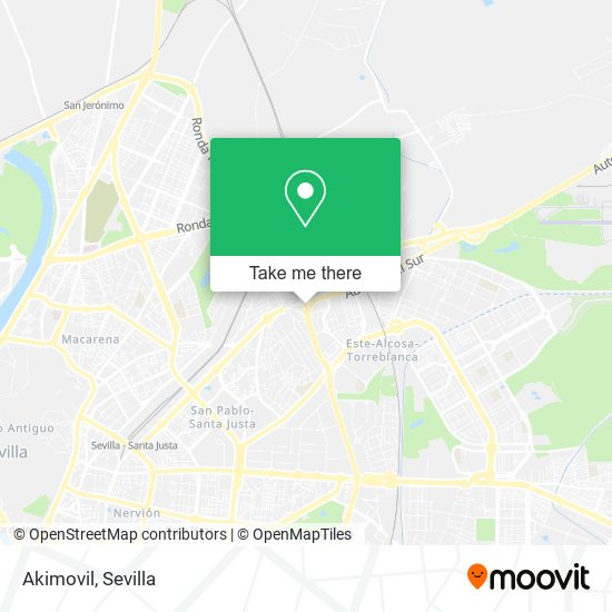 Akimovil map