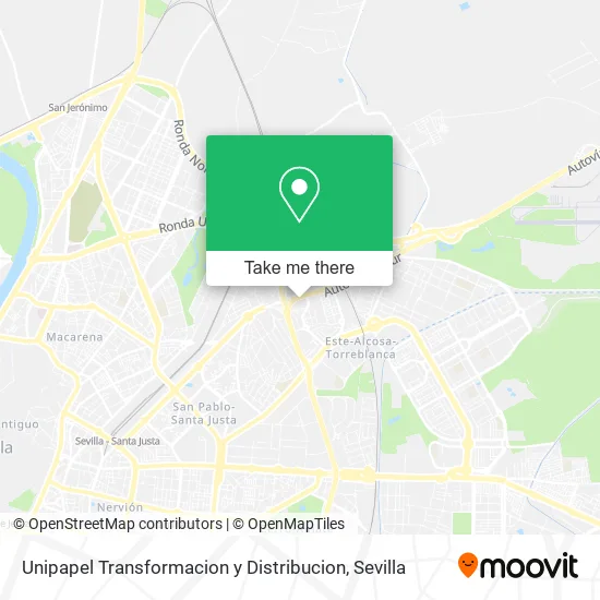 Unipapel Transformacion y Distribucion map