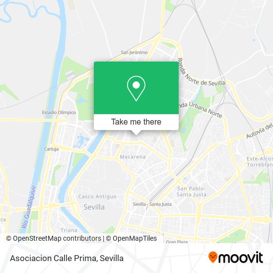 Asociacion Calle Prima map