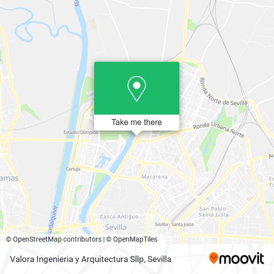 Valora Ingenieria y Arquitectura Sllp map